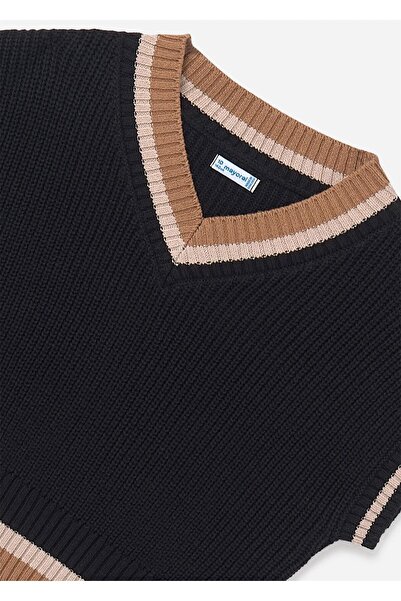 MAYORAL Детско плетено жилече за момичета, черно 7321