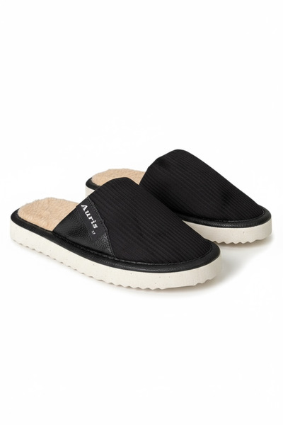 Wordex Ar-060 Unisex Velvet Fabric Winter House Slippers with Fur Inside