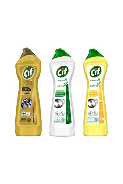 Cremă 500 ml Gold-Ammonia-Lemon Pachet mixt de 3 bucăți