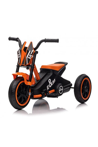 Kinderauto Tricicletă cu pedale portocalii G301 pentru copii 2-4 ani