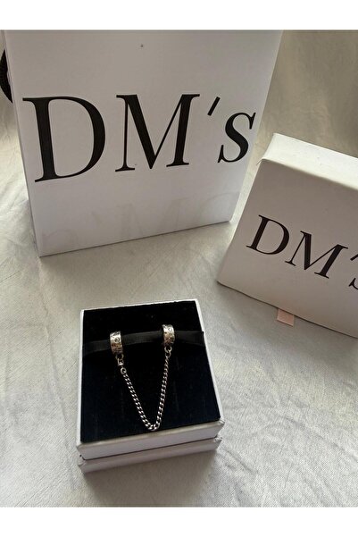 DM’s Silver Yıldızlar Galaksi Güvenlik Zinciri Gümüş Charm’ı
