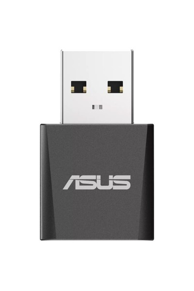 ASUS USB-BE92 Nano Wireless Adapter (BE6500) — WiFi 7 Tri-Band, WPA3, USB 2.0