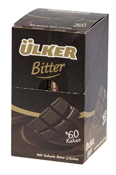 Ülker شوكلاتة أولكر التركية داكنة 30 جرام × 12، كرتون