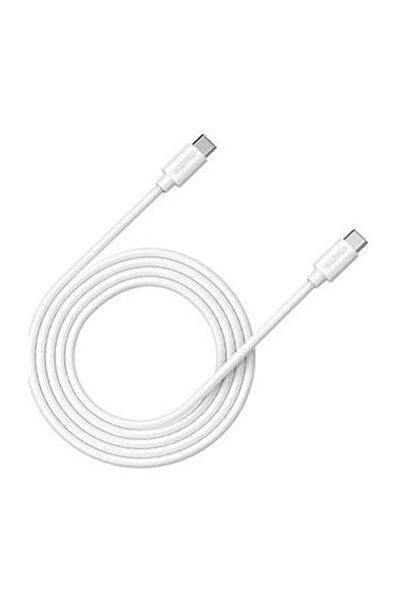 CANYON Cablu de date UC-12 USB-C la USB-C 100W 2m (marcaj E) - Alb