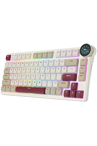 ROYAL KLUDGE Tastatură RK N80, RGB, aspect american