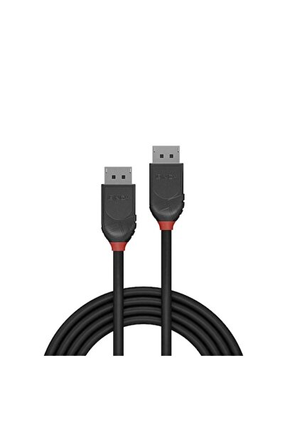 LİNDY DisplayPort 1.2 Cable, 0.5 m, black