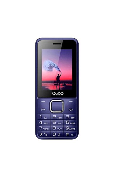 qubo X-229 mobile phone, 2.44 inch, Dual SIM, 2G, Blue