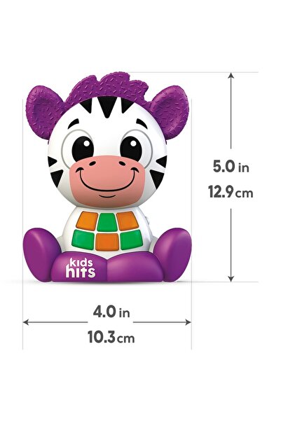 MomKi Kids Hits interactive toy - Baby zebra, with sounds