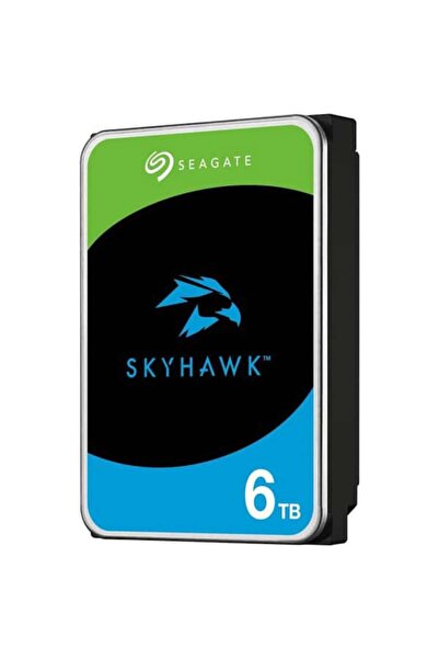 Seagate Hard Disk Skyhawk, 6TB, 5400RPM, SATA3, 256MB
