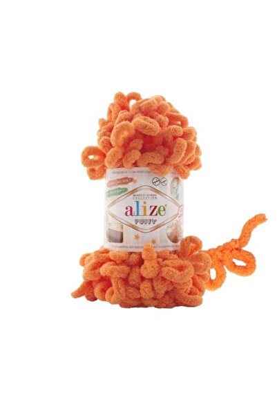 Alize Puffy Micropolyester Hand Knitting Yarn For Blanket 336