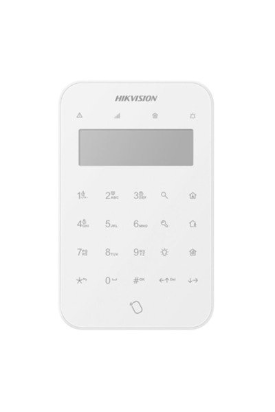 Hikvision Wireless Keyboard, LCD, AX PRO 868MHz - DS-PK1-LT-WE