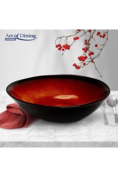 Art of Dining by Heinner Set of 6 deep plates Vulcano, ceramic, 20 cm