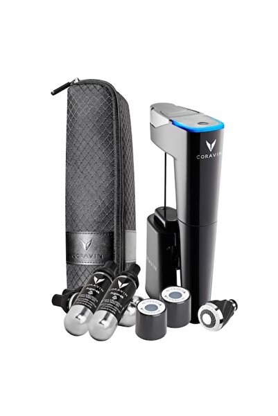 Coravin Σύστημα Συντήρησης Κρασιών Timeless Eleven, Μαύρο