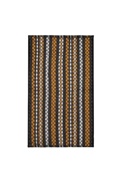 SHOPIENS Kitchen Towel Waffle, Mustard Yellow, Stripes, 60x35cm, MYONNA