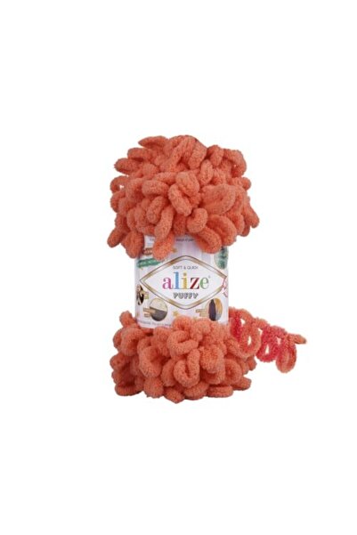 Alize Puffy Micropolyester Hand Knitting Yarn For Blanket 619