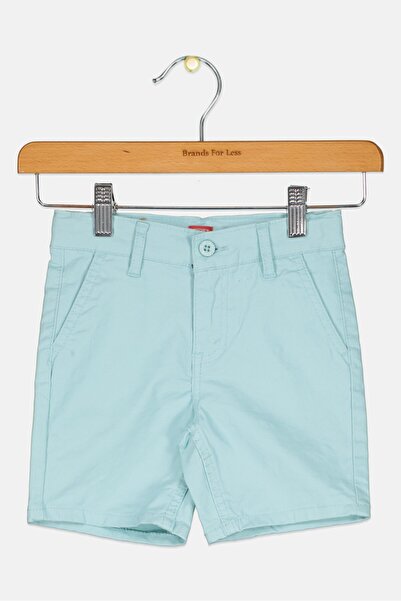 Levi's Toddlers Boy Solid Chino Shorts, Mint Green