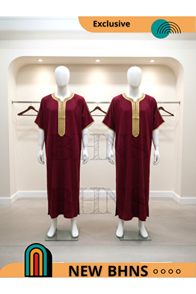 ALFASSIYAH Men's Shirt, Nightgown, Moroccan Thobe, Comfort Luxury Men's Gifts House Dress Comfort Moroccan Shirt, Men's Thobe Seven