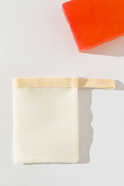 BEYZANA 1 Adet Mini Yüz Kesesi Banyo Duş Kesesi Peeling Eldiveni