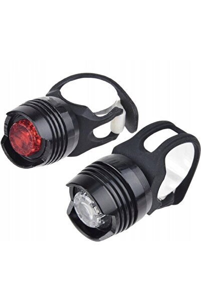 Other SET LAMPĂ BICICLETĂ 2K LED FAȚĂ + SPATE PENTRU BICICLETĂ