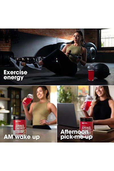 ON Optimum Nutrition Optimum Nutrition Amino Energy Pre-Workout, Fruit Fusion, 270g (30 servings)