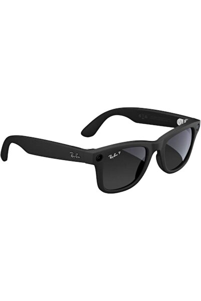 Ray-Ban Ochelari inteligenți Meta Wayfarer, mărimea L, 32 GB, cameră de 12 MP, WiFi 6, polarizați