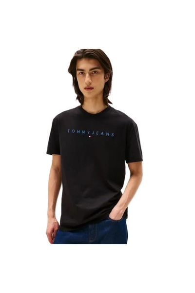 Tommy Hilfiger Tricou TJM REG LINEAR LOGO TEE EXT