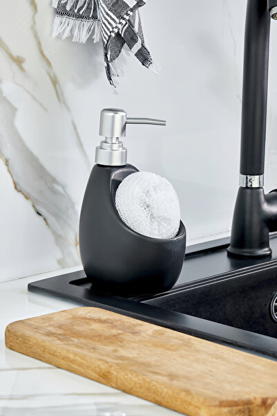 sonnenflügel Porselen Sıvı Sabunluk Bulaşık Teli Hazneli Luxury