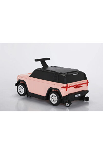 Kinderauto Cărucior Magic Roz - Mașinuță de Aventură 2 în 1 pentru Copii