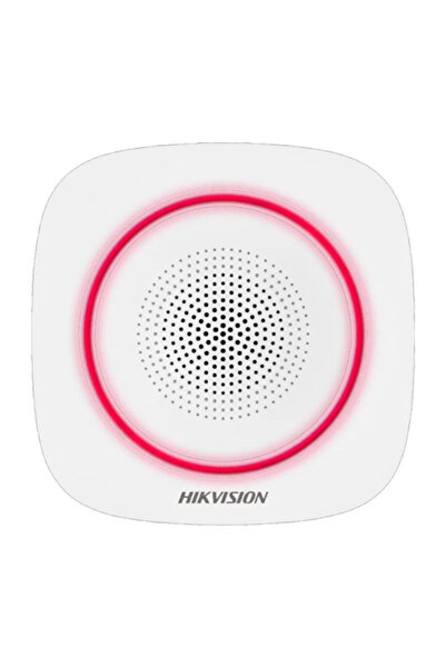 Hikvision Sirenă de interior wireless AX PRO DS-PS1-I-WE (indicator roșu); 868MHz bidirecțională