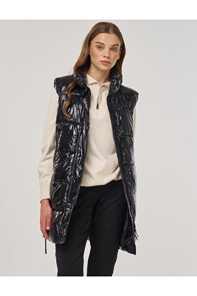 Kayra Parlak Görünümlü Kadın Şişme Yelek 20004