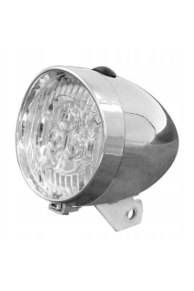 Other Lampă retro pentru bicicletă cu 3 LED-uri pentru furcă, cu baterii AAA