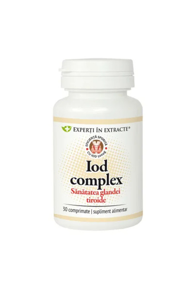 Dacia Plant Complex de iod, 30 capsule