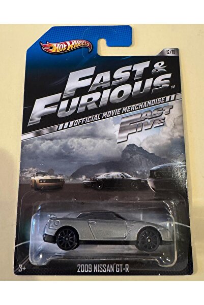 HOT WHEELS Fast and Furious 2018 Series Silver 2009 Nissan GT-R