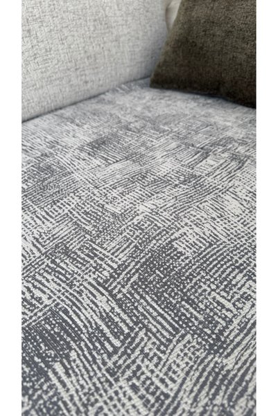 DİLETTO Pom-Pom Patterned Chenille Sofa Cover 90X200 – Decorative, Soft Textured, Stylish Living Room Cover