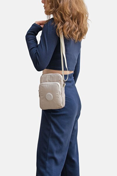 Lederax Krinkıl Kumaş Mini Omuz Çantası Çapraz Çanta LD614