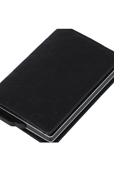 JOOP! Leggero Stampa Geldbörse RFID Schutz Leder 7 cm