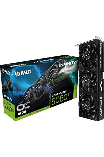 PALIT GeForce RTX 5060 Ti Infinity 3 OC 16GB GDDR7 128-bit, PCIe 5.0, 1x HDMI...