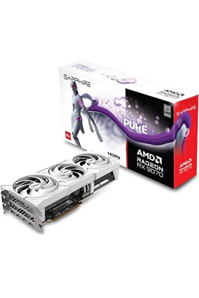 SAPPHIRE PURE AMD RADEON RX 9070 GAMING OC, 16GB GDDR6, 256-bit