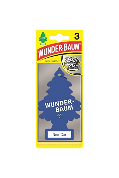 Wunder-Baum Set de 3 odorizante auto New Car