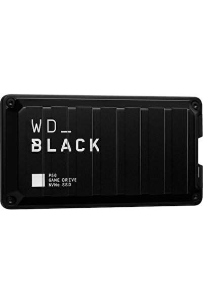 WD Unitate externă SSD P50 neagră pentru jocuri, 1TB, USB 3.2 Gen2x2 Type-C