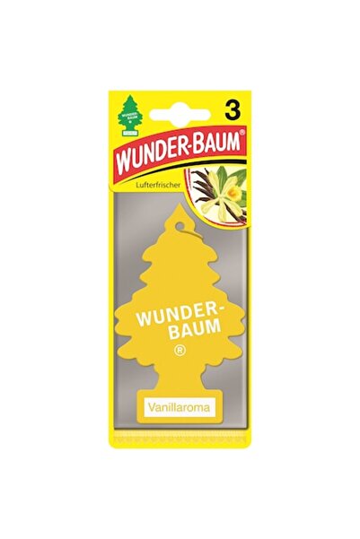 Wunder-Baum Set de 3 odorizante auto Vanillaroma
