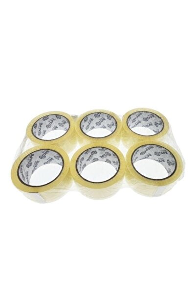 GOLD MARKET Set of 30 Transparent Adhesive Tape Rolls, scotch, 4.8 cm x 60 m