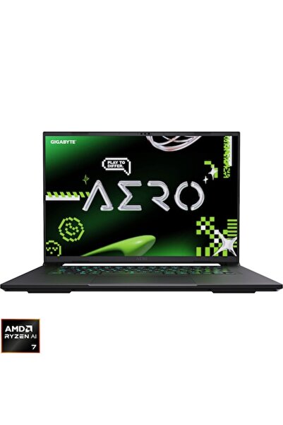 Gigabyte Laptop de gaming AERO X16 1VH (AMD Ryzen AI 7 HX 350, ecran 16", WQXGA, 16GB, 1TB, RTX 5060, Windows)