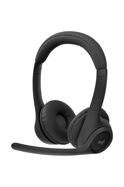 logitech Căști wireless, negre, baterie 20h, Bluetooth 5.3