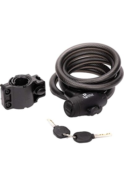 Urban Prime Încuietoare ghidon, cu cheie, oțel, neagră