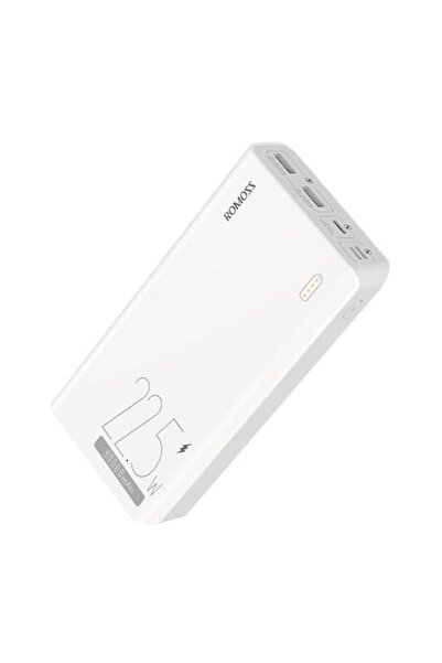 Romoss Baterie externă 30000mAh 22.5W, 2xUSB, USB-C, MicroUSB, Lightning, Ind...