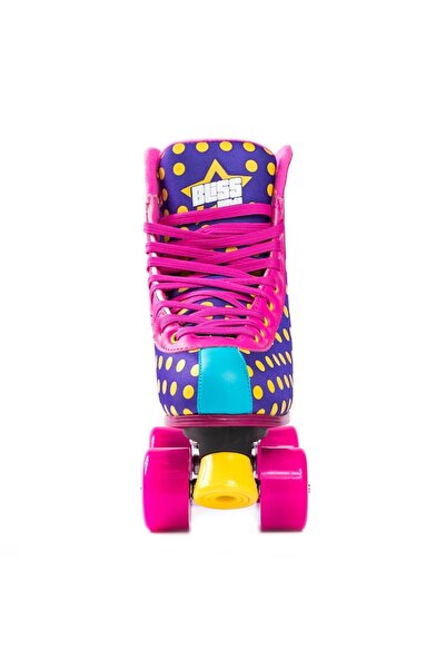 Bliss Dots Roller Skates 36, Purple