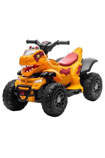 Kinderauto Kinderplay T-REX Călătorie electrică pentru copii, galben