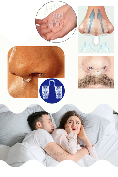 Shopura Horlama Önleyici Burun Filesi 4 Adet Burun Içi Aparat Burun Açıcı