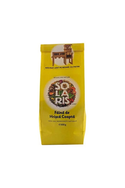 SOLARIS Făină de hrișcă coaptă 500gr